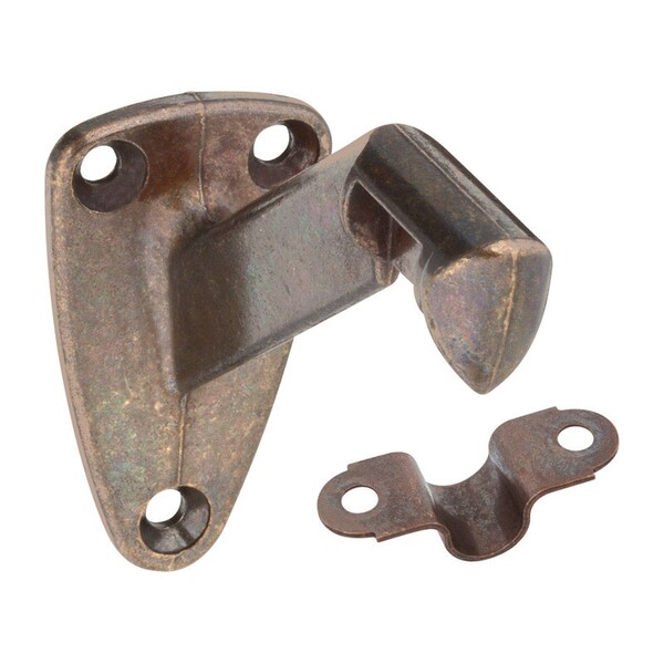 National Hardware National Hardware Gold Zinc Die Cast w/Steel Strap Handrail Bracket 3.31 in. L 250 lb N159-566 - main